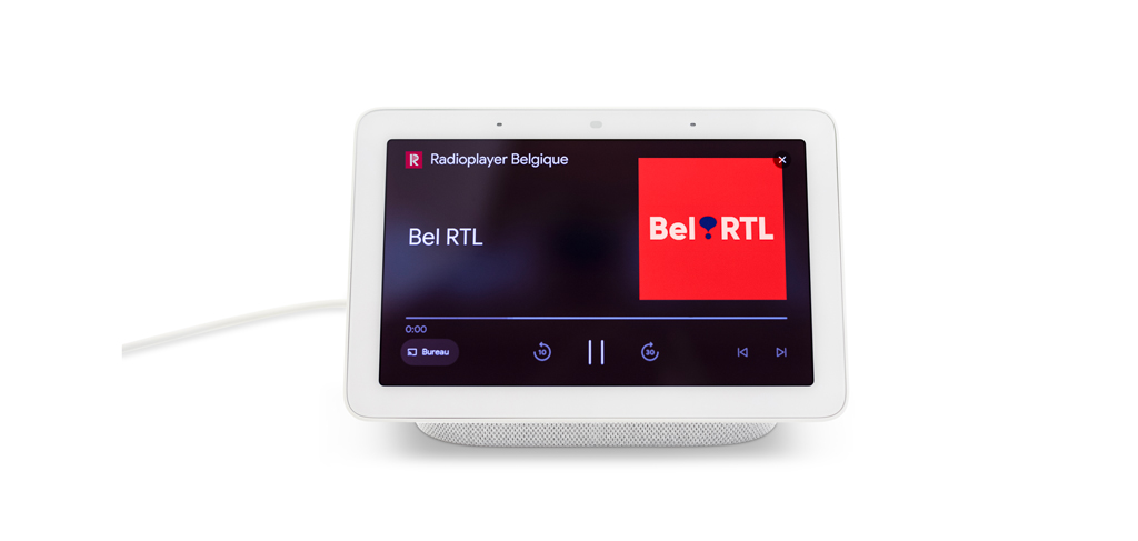 BelRTL sur Google Nest Hub