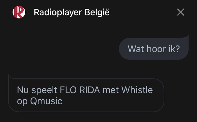 Wat hoor ik?