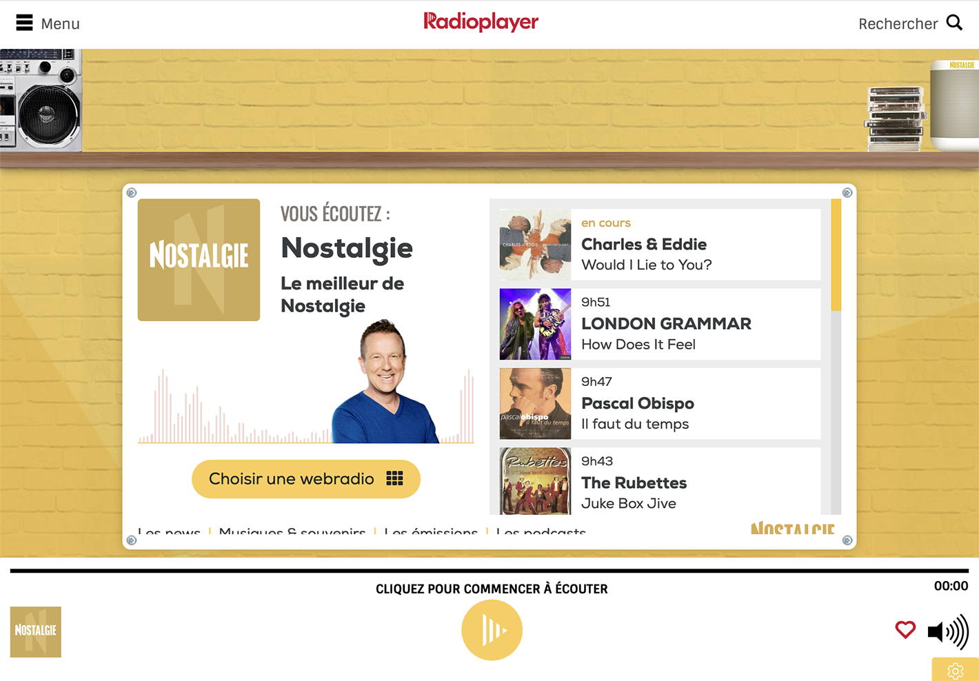 Webplayer Radioplayer